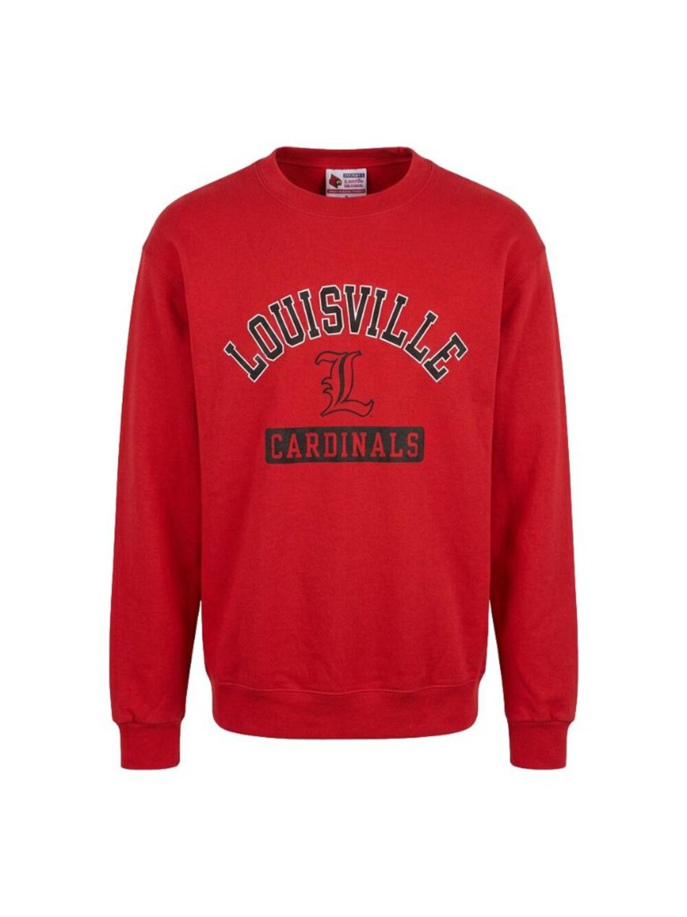 Champion Louisville Cardinals Eco Fleece Red Crewneck Sweatshirt Medium